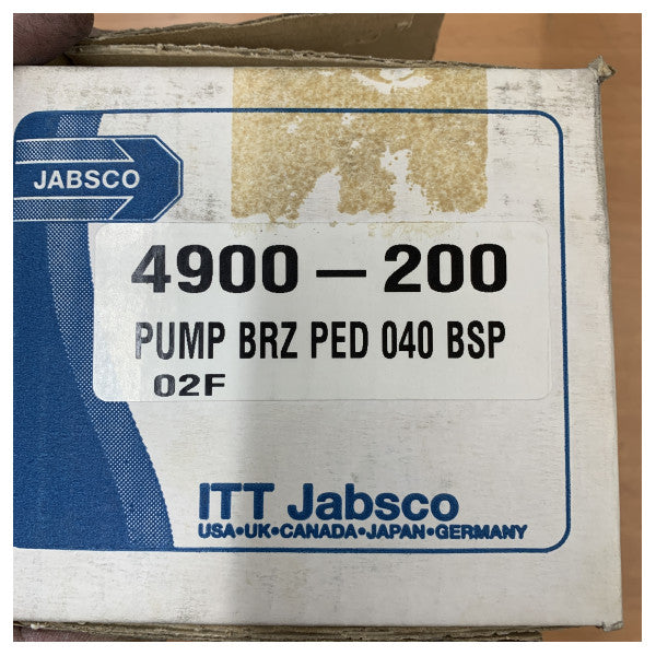 Jabsco 4900-200 Bronz Pervane Pompası