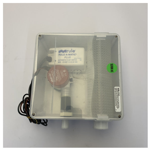 Rule 97A-24M bruser-bundvandspumpesystem 500 GPH 24V