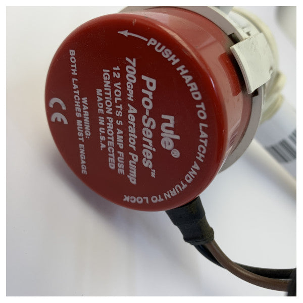 Αντλία σεντίνας βυθιζόμενη Rule 700 GPH 12V - 203CM