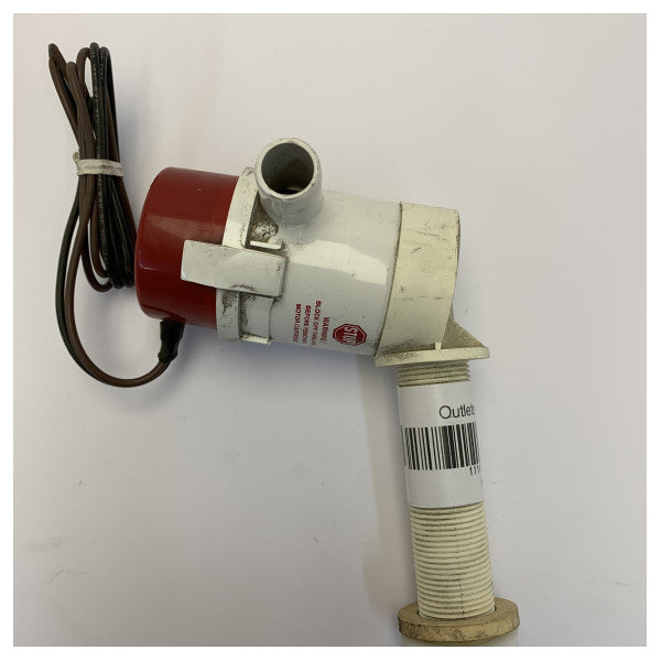 Rule 700 GPH nedsænkelig lænsepumpe 12V - 203CM