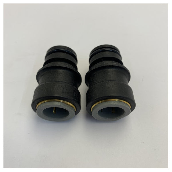 Flojet 21000230A John Guest Anschluss 1/2 OD Schlauch - 2er-Pack