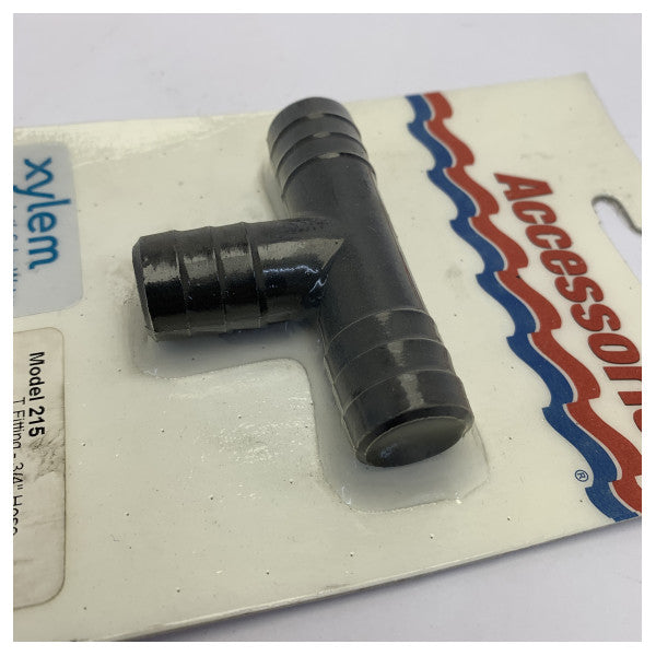 Rule 215 3/4inch 19mm T-Fitting Marine Hose Connector