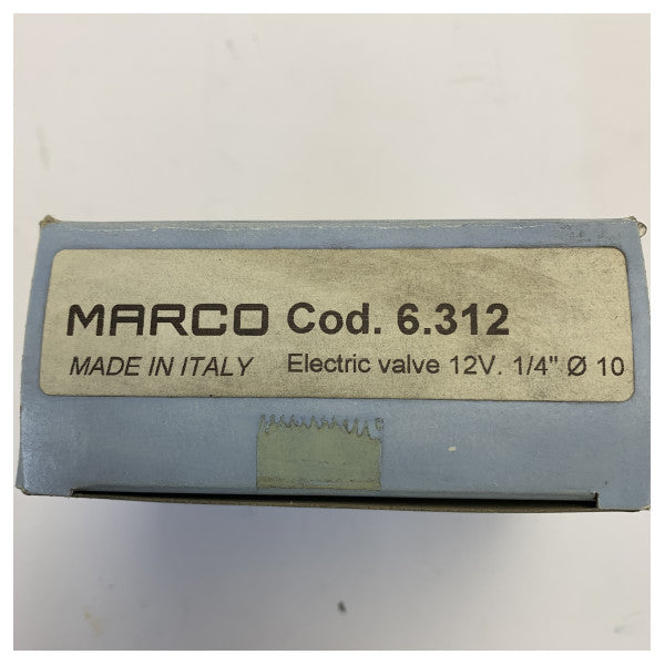 Marco Vanne de sécurité électrovanne de carburant 12V 1/4 pouce 10 mm