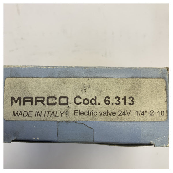 Marco Marine magnetventil 24V 1/4 tum 10 mm