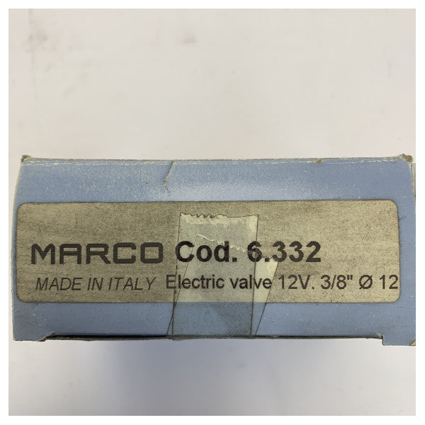 Marco 12V Marin Solenoid Valfi 3/8 inç 12 mm