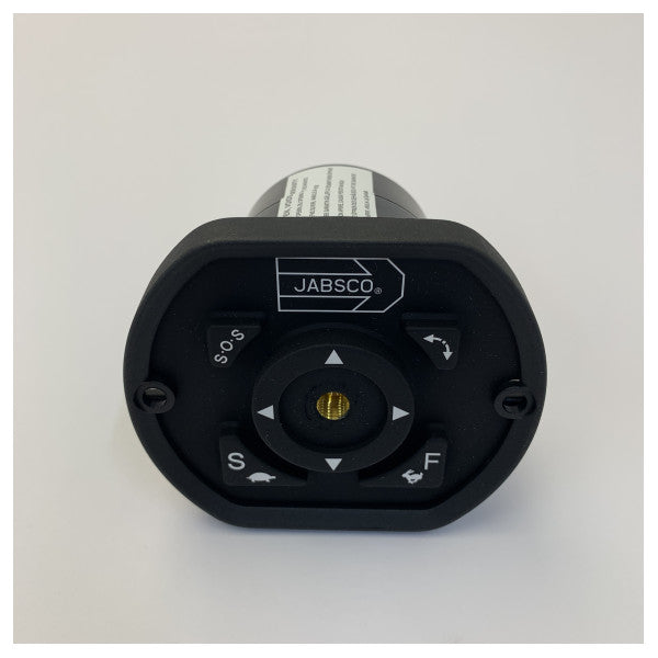 Jabsco Marine Spotlight 6\" Krom 12/24V Spot-Flod Ytmontering - 63022-0012