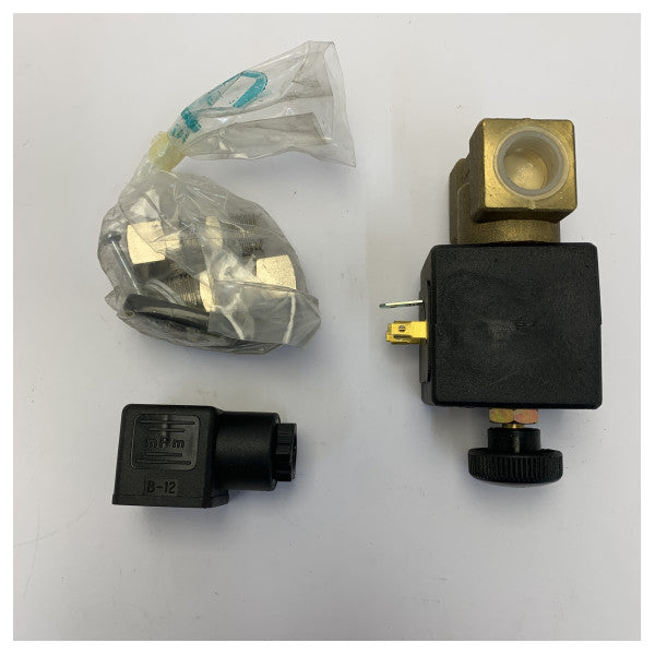 Marco Marine-solenoidiventtiili 24V 3/8 tuumaa 12 mm R.I.NA. -sertifioitu - 11111-X51-6333