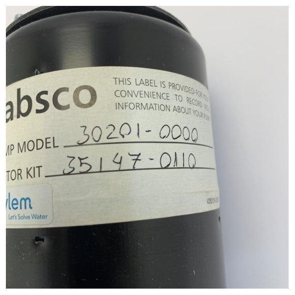 Jabsco 30201-0000 Marinpumpmotorkit 12V för PAR 37215