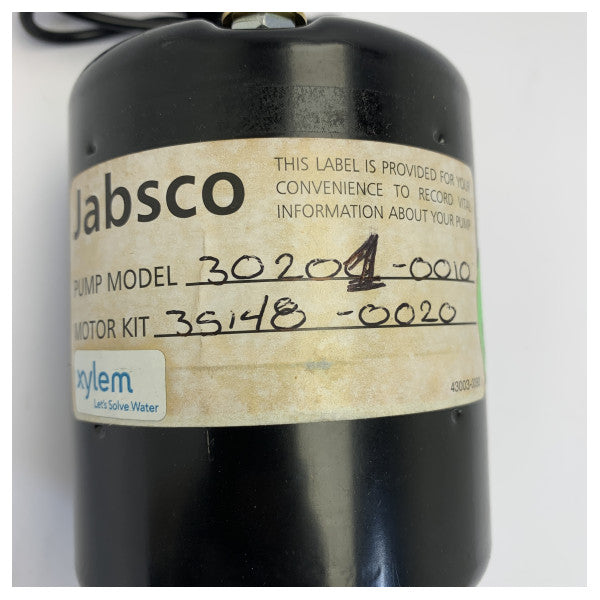 Pompa Marina di Ricambio Jabsco 30201-0010 - Motore PAR 24V CC