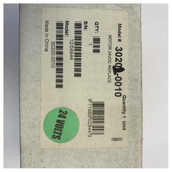 Pompa Marina di Ricambio Jabsco 30201-0010 - Motore PAR 24V CC