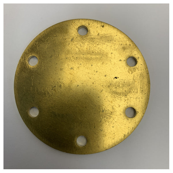Coperchio di drenaggio della pompa in ottone Jabsco 9566 - 0190956600