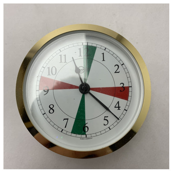 Barigo 611MSFS Clock Silent Polished Octagonal Design