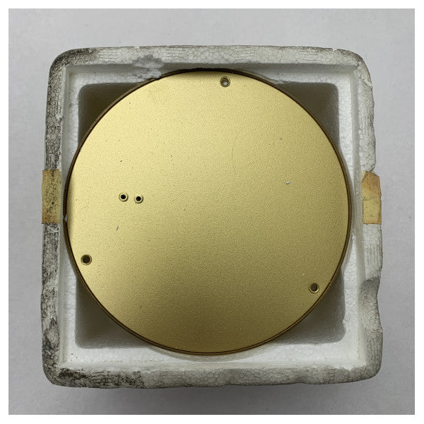 Barigo 611MSFS Clock Silent Polished Octagonal Design