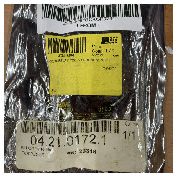 Κάρτα PCB ρελέ Furuno 05P0744(LF) για FS-1570T & FS-2570T MF/HF ναυτικό ραδιόφωνο