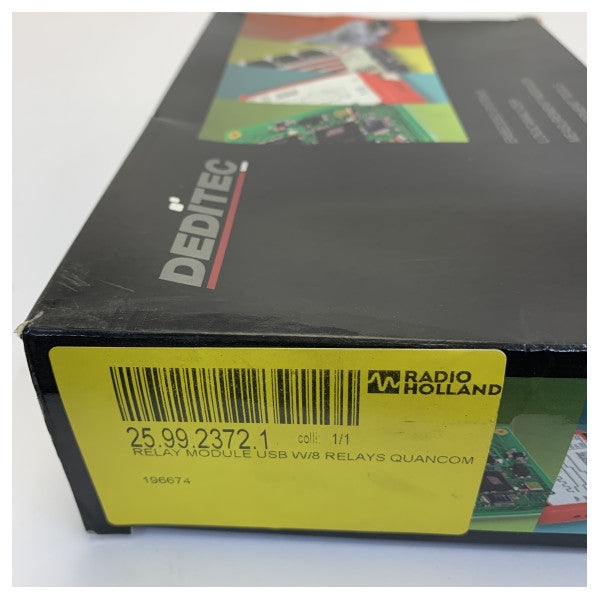 Deditec USB-RELAIS-8_B Μονάδα εξόδου ρελέ USB 8 καναλιών - Νέο