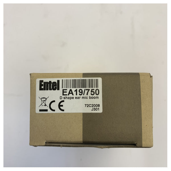 Entel EA19/750 D-Shaped Earpiece Microphone for HT700 Series Two-Way Radio