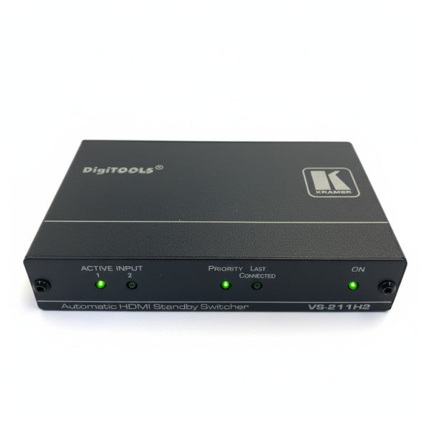 Kramer VS-211H2 4K HDR HDMI Auto Switcher 2x1 Controllabile da remoto HDCP 2.2