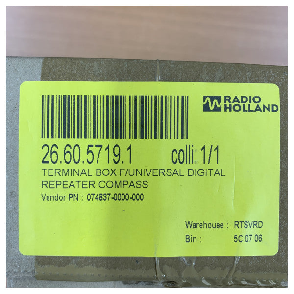 Marine Junction Box Connection Unit Type 4894-AC - 074837-0000-000