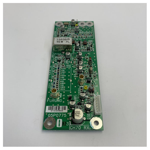 لوحة PCB Furuno CH70-RX لجهاز الراديو VHF FM-8800S/D - الجزء 05P0775(LF) MX2