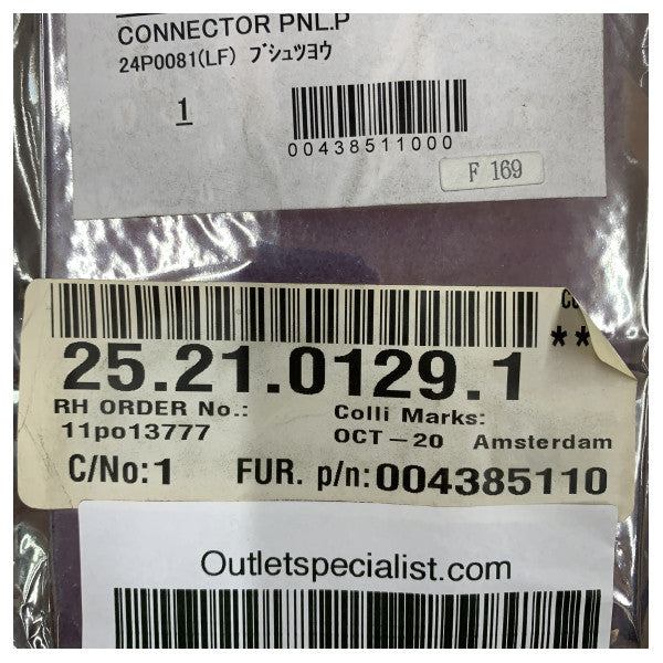Furuno 24P0081(LF) Carte PCB d'interface CON/PNL pour VR-3000/S VR-3010/S VDR