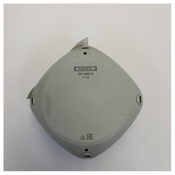 Hensel DK 0202 G Electrical Connection Box for NAT01 with Mounting Bracket