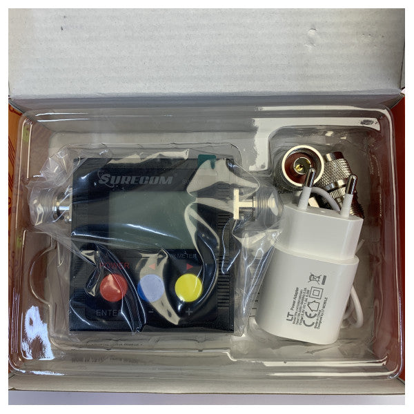Surecom SW-102 Digital VHF/UHF Power & SWR Meter 125-525MHz