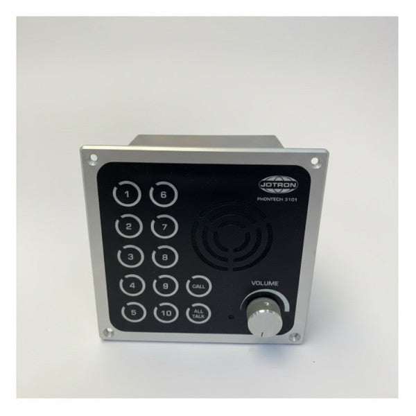 Zenitel CIS P-3101 Stazzjon Ewleni ta’ Talkback - 10 Linji, 24VDC
