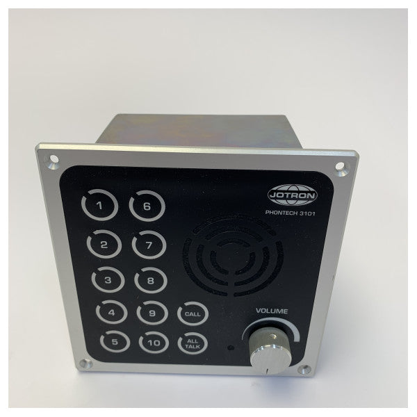 Zenitel CIS P-3101 Stazzjon Ewleni ta’ Talkback - 10 Linji, 24VDC
