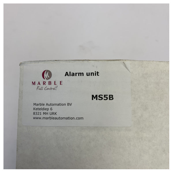 Marble MS 5B marinlarmsenhet - professionellt övervakningssystem för yacht