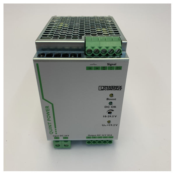Phoenix Contact QUINT-PS/24DC/24DC/20 Μετατροπέας DC/DC 24V 20A 2320102 - Αχρησιμοποίητο