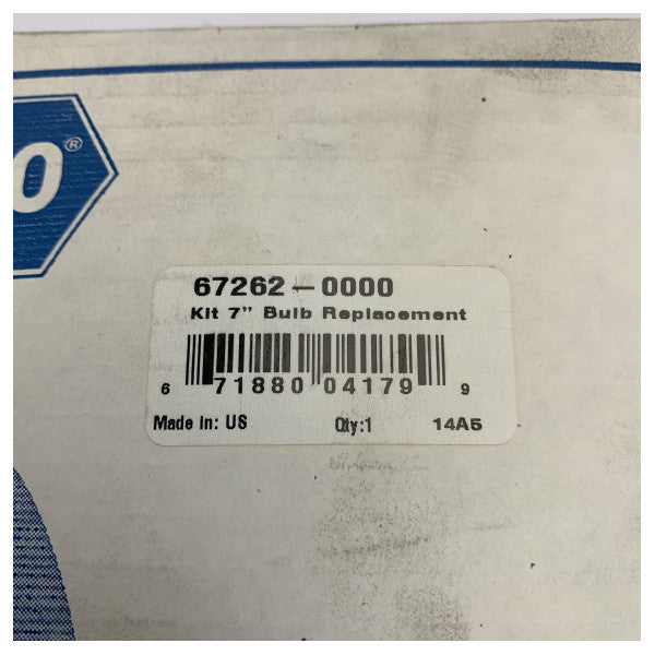 Jabsco 67262-0000 7-Inch Marine Searchlight Replacement Bulb - 12V