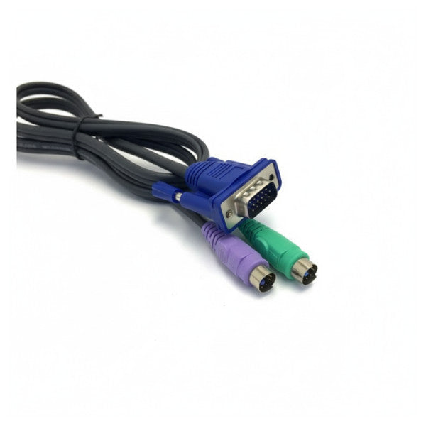 Aten 2L-5202P PS/2 KVM Cable 1.8m with 3-in-1 SPHD Connector