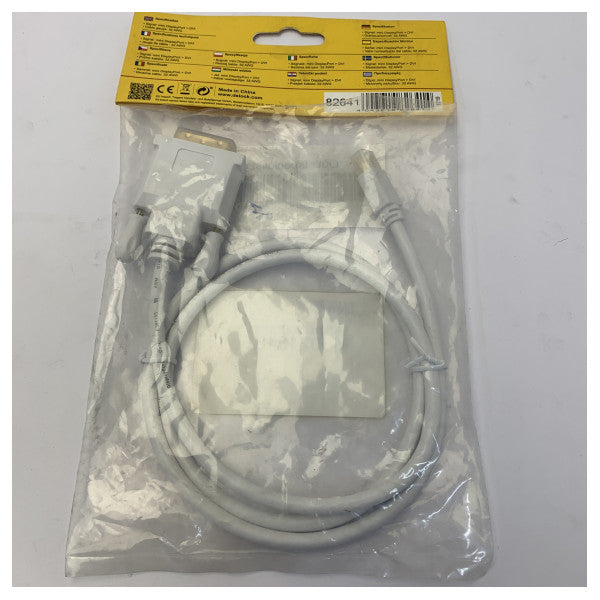DeLOCK Mini DisplayPort auf DVI-Kabel 1 m