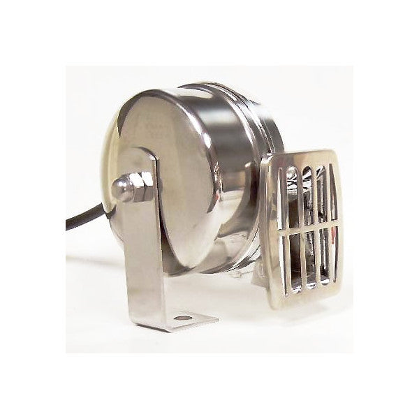 Yarton HYF-360MR Stainless Steel Marine Electric Horn - Durable 12/24V Boat Signal Horn for Safe Maritime Communication
