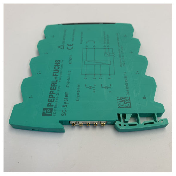 Pepperl+Fuchs S1SD-1AI-1U.2 Συντηρητής Σήματος 24VDC ±10V για τοποθέτηση σε ράγα DIN