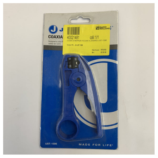 Jonard Tools UST-1596 skidač koaksijalnih kabela za COAX 9 kabele