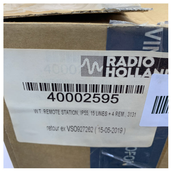 Phontech ICS-6200 Marine Intercom W.T. Fjärrstation 3131 | 15 linjer