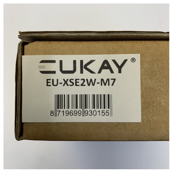 Eukay EU-XSE2W-M7 2-leders overvågnings-walkie-talkie-headset