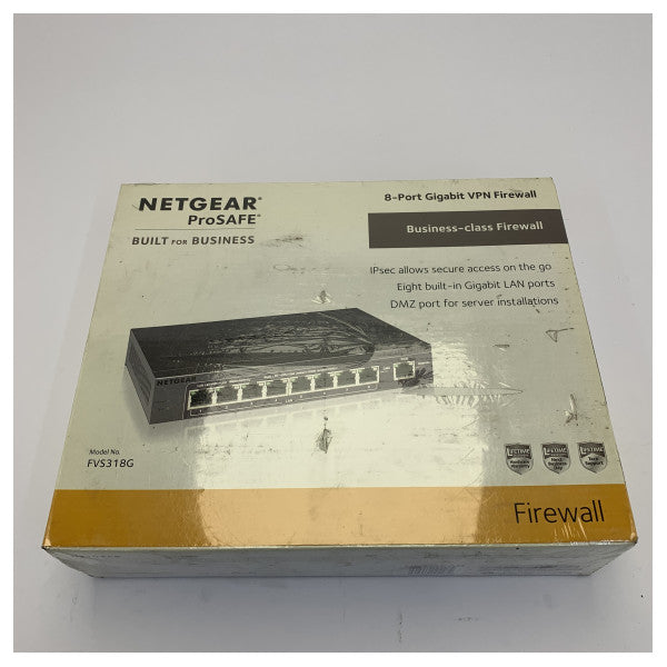 Router firewall VPN Netgear ProSafe FVS318G-200EUS de 8 puertos Gigabit