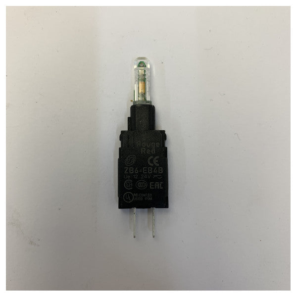 Schneider Electric Harmony XB6 Işık Bloğu ZB6EB4B Kırmızı 12-24V 30V AC/DC LED Elemanı