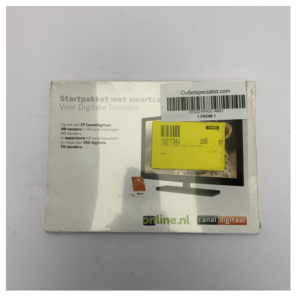 Tarjeta de acceso a la TV por satélite Canal Digitaal Smart Card A651