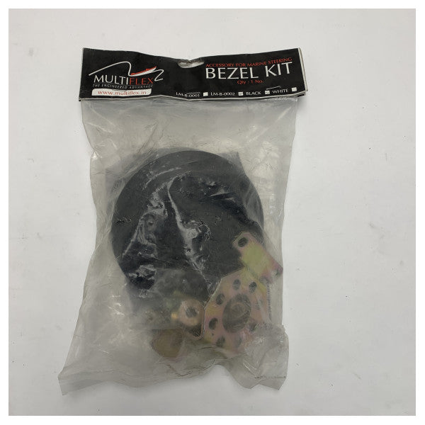 Kit de embellecedor de dirección de 20 grados Multiflex Marine Negro - LM-B-0002