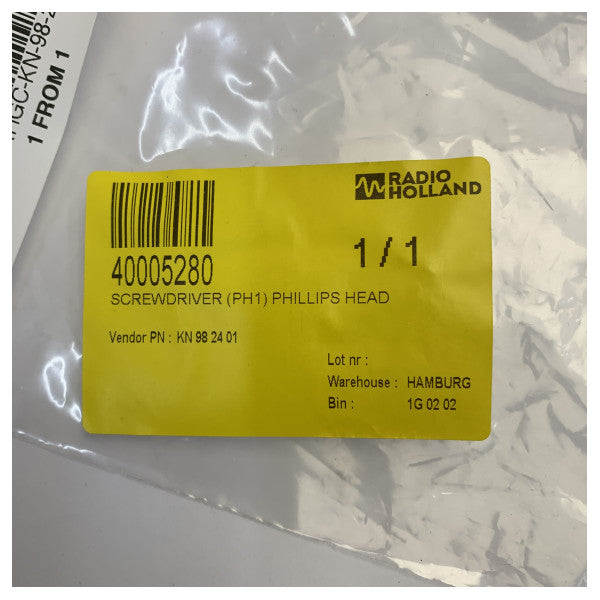 Knipex 98 24 01 Destornillador aislado Phillips PH1