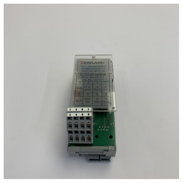 VEINLAND VL-MCU5 Marine I/O-systemmodul med WAGO-terminaler