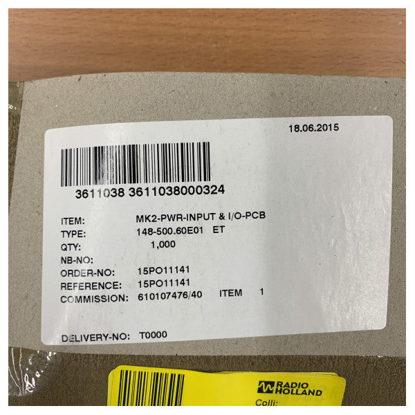 Raytheon 148-500-60E01 Placa de control electrónico marino 148-500.60-00B