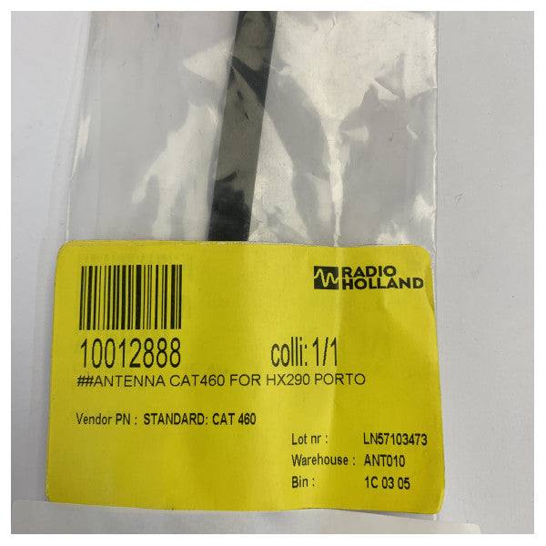 Reemplazo de antena VHF Standard Horizon CAT460