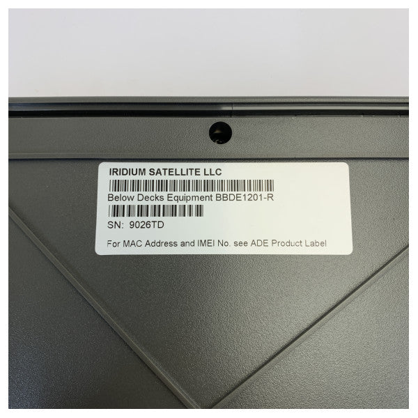 Iridium BBDE1201-R Unterdeck-Satellitenkommunikationssystem für Ausrüstung