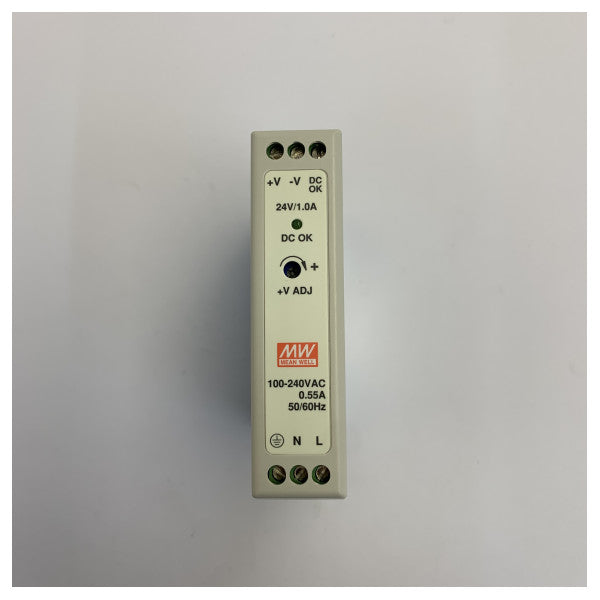 Mean Well MDR-20-24 DIN Rail Power Supply 24V 1A