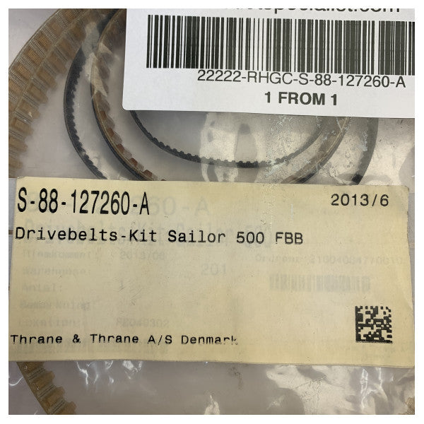 Thrane & Thrane S-88-127260-A marine reservedelekit - drivremme