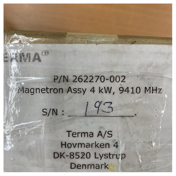 TERMA MG5331 Solenoide elettromagnetico marino con connettori a banana
